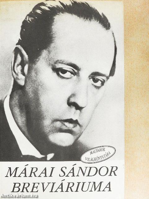 Márai Sándor breviáriuma