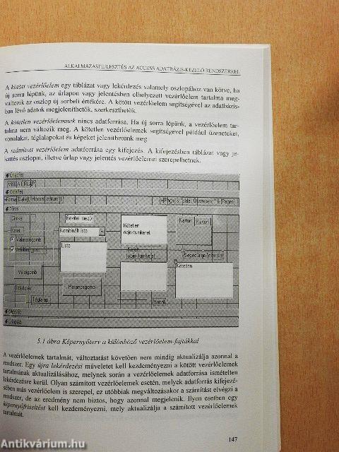 Adatmodellezés/SQL és Access alkalmazás