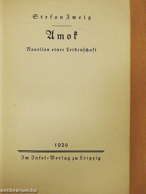 Amok (gótbetűs)