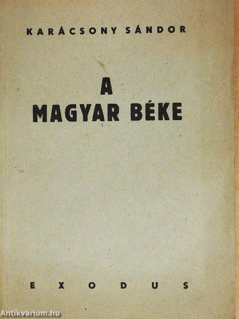 A magyar béke