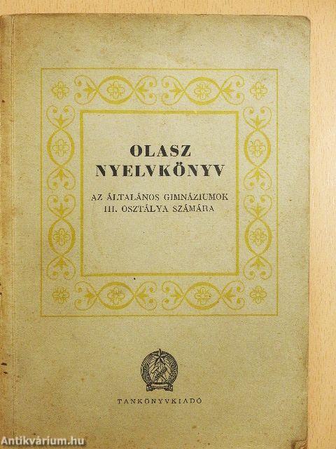 Olasz nyelvkönyv