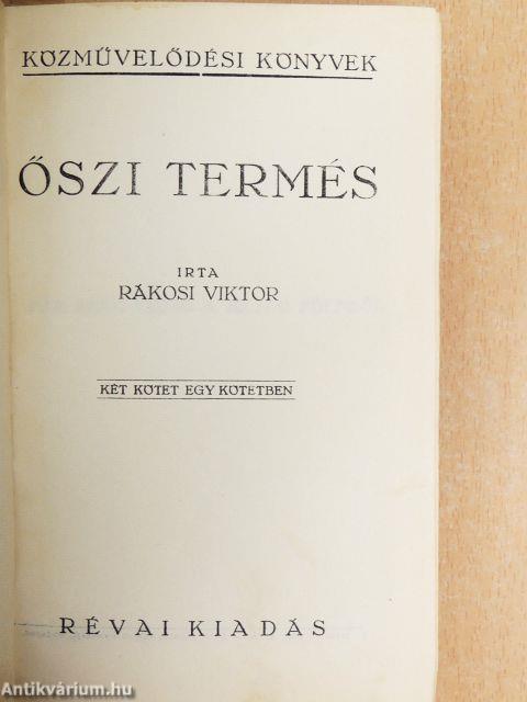 Őszi termés