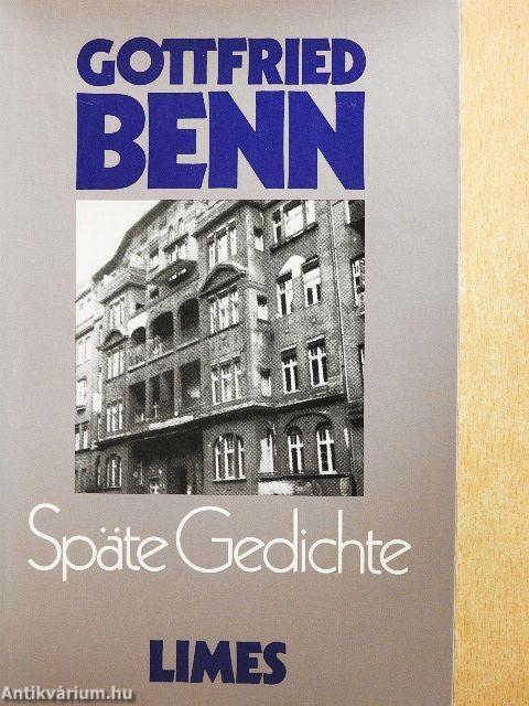Späte Gedichte