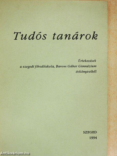 Tudós tanárok