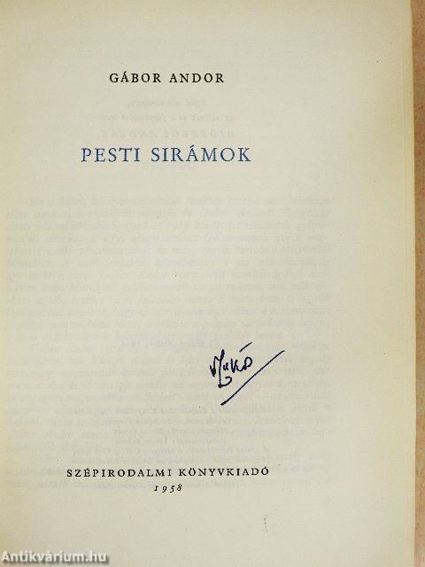 Pesti sirámok