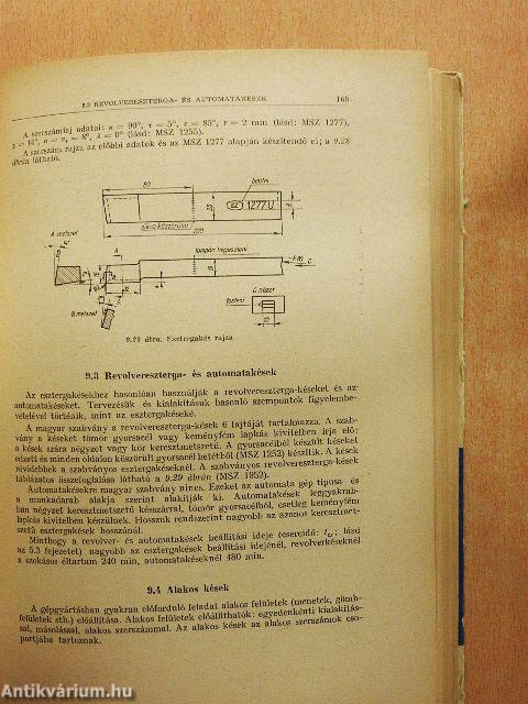 A gépgyártás technológiája I.
