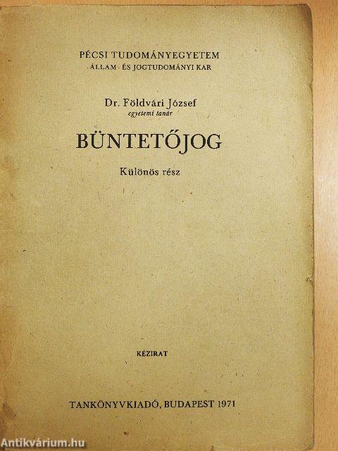Büntetőjog