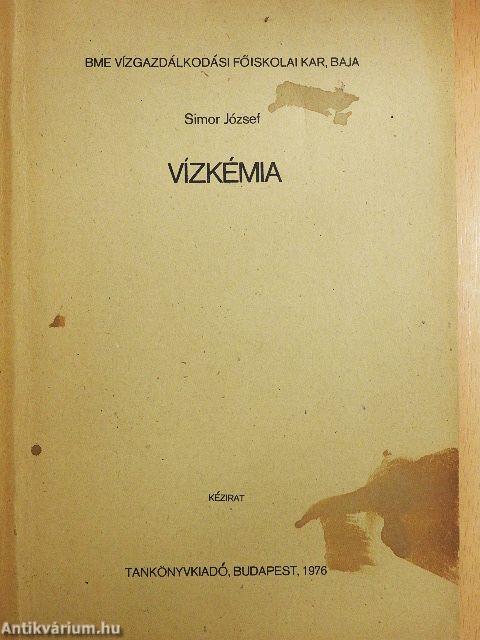 Vízkémia