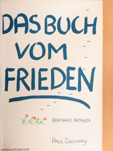 Das Buch vom Frieden
