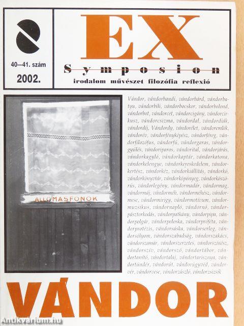 Ex Symposion 40-41.