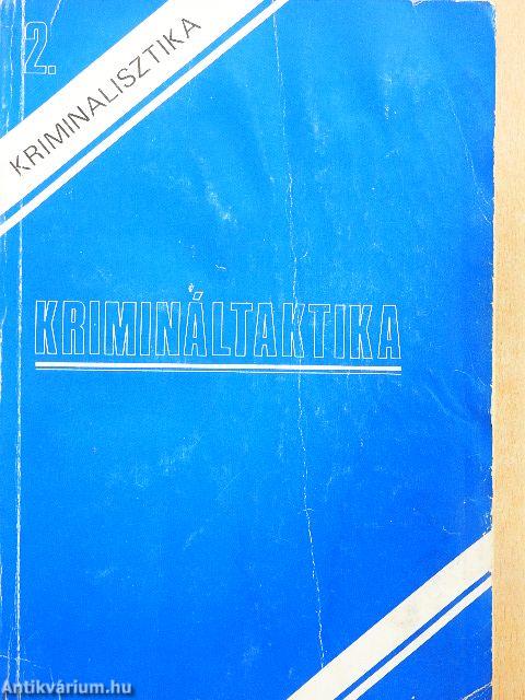 Krimináltaktika