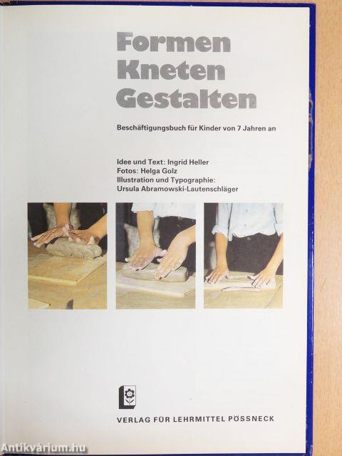 Formen Kneten Gestalten