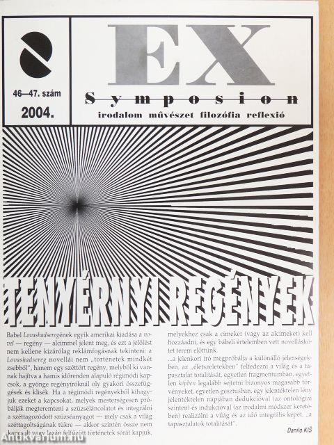 Ex Symposion 46-47.