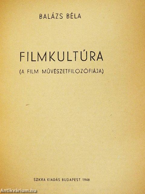 Filmkultúra