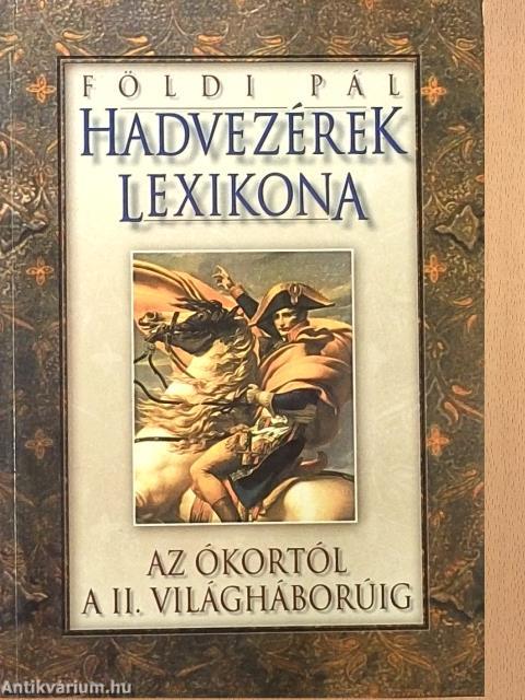 Hadvezérek lexikona