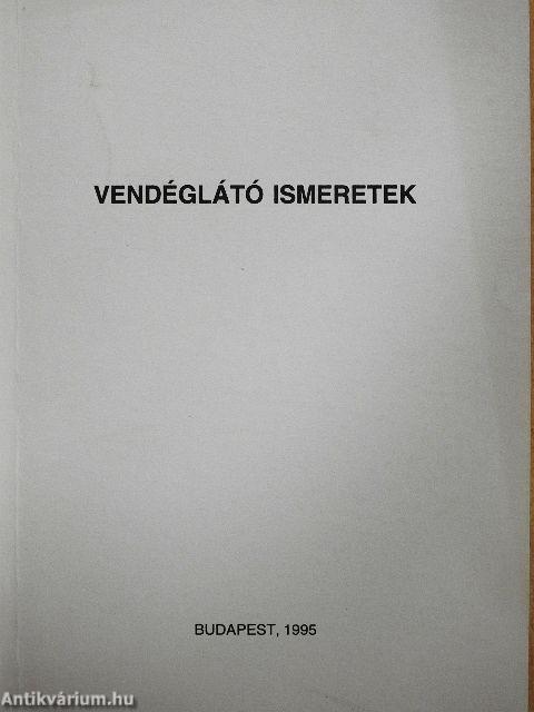 Vendéglátó ismeretek