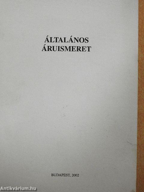 Általános áruismeret