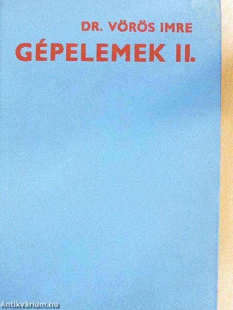 Gépelemek II.