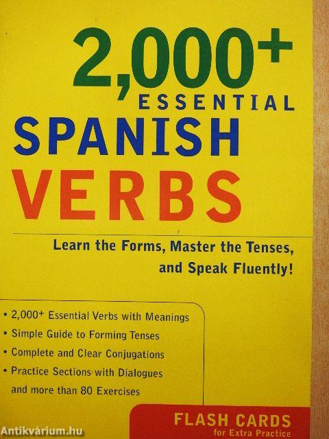 2,000+ Essential Spanish Verbs