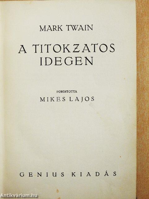 A titokzatos idegen
