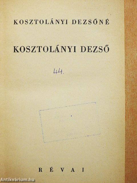 Kosztolányi Dezső