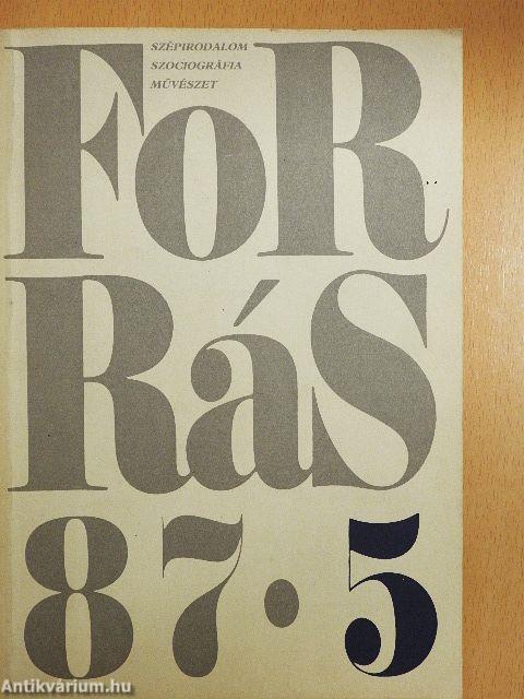 Forrás 1987. május