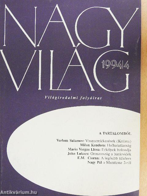 Nagyvilág 1994. április