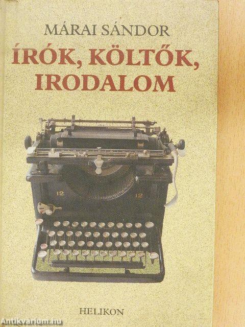 Írók, költők, irodalom