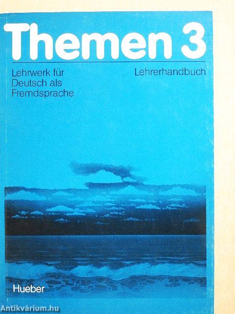 Themen 3 - Lehrerhandbuch
