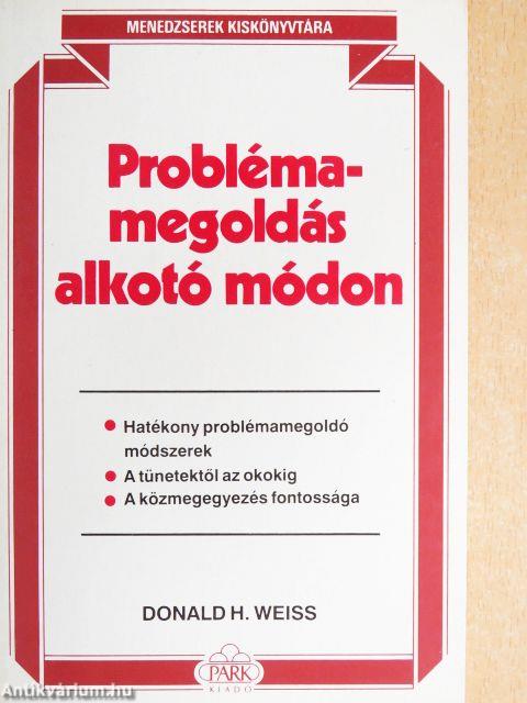 Problémamegoldás alkotó módon