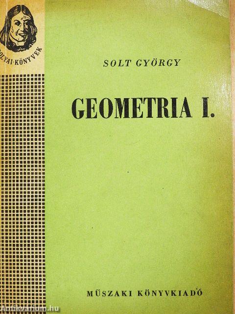 Geometria I-II.
