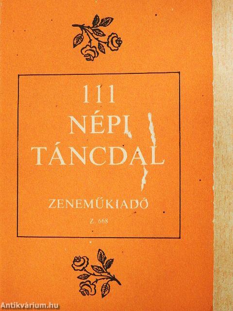111 népi táncdal