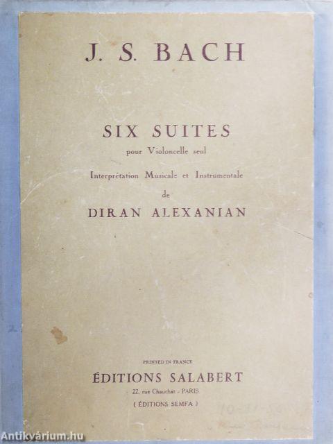 Six Suites pour Violoncelle seul