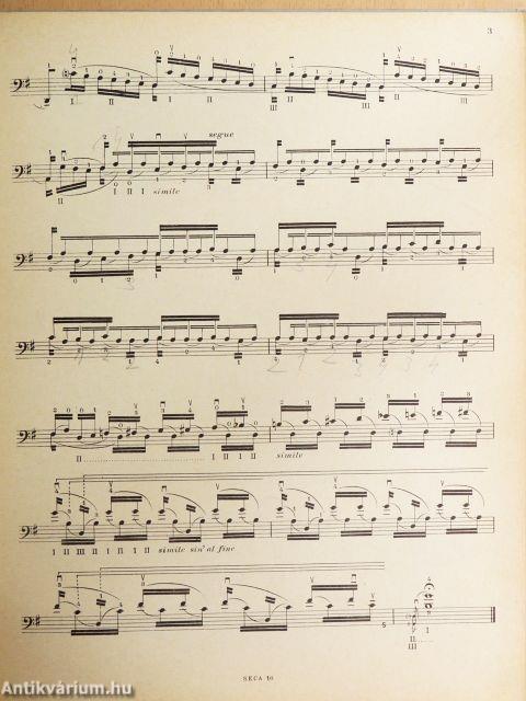 Six Suites pour Violoncelle seul