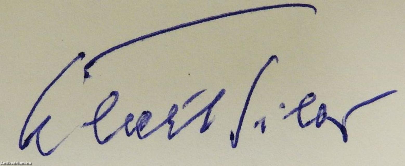 Esterházy (dedikált példány)