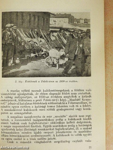 A magyar kubikusok élete