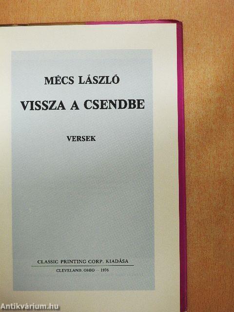 Vissza a csendbe