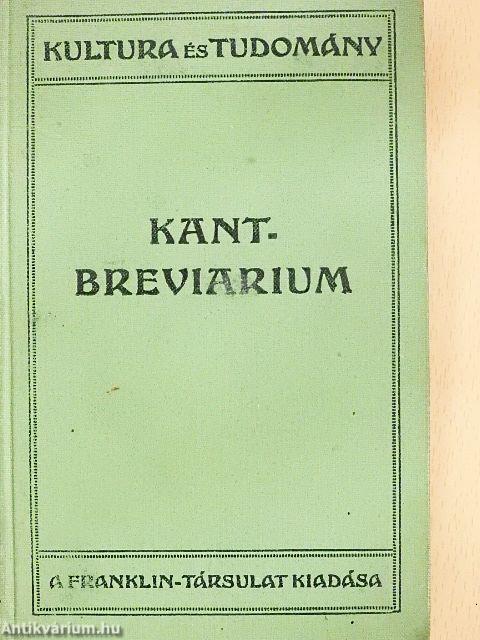 Kant-breviarium