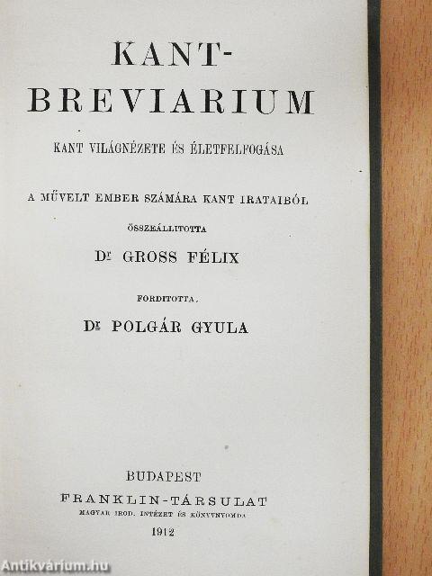 Kant-breviarium