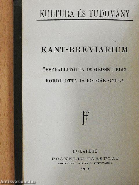 Kant-breviarium