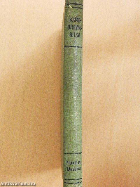 Kant-breviarium