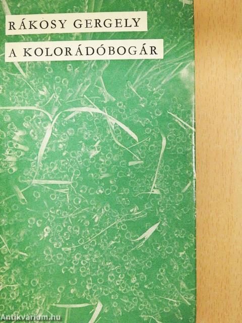 A kolorádóbogár (dedikált példány)