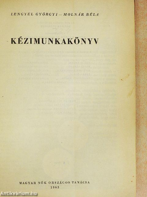 Kézimunkakönyv