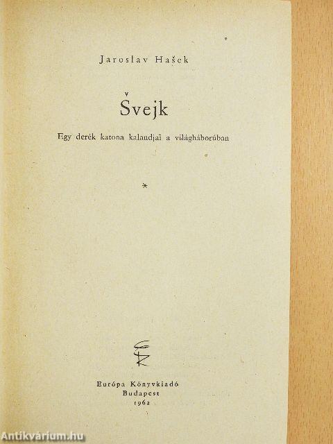 Svejk I-II.