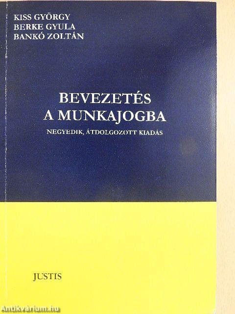 Bevezetés a munkajogba