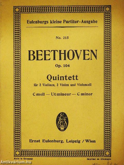 Quintett C moll