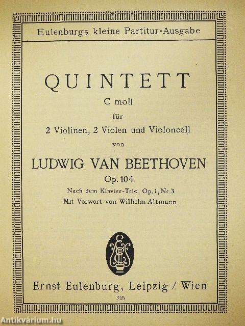 Quintett C moll
