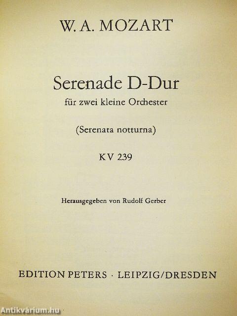 Serenade D-dur