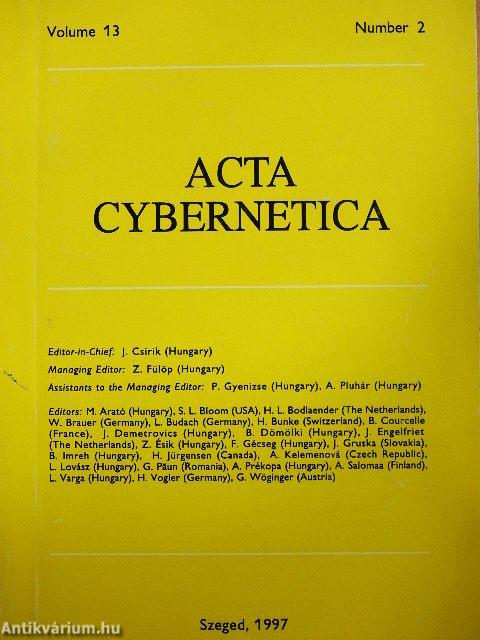 Acta Cybernetica 1997/2.