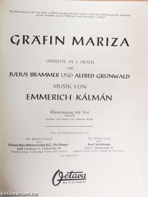 Gräfin Mariza